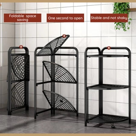 FoldRack™ Foldable Kitchen Storage Organizer