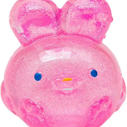 Soft Gel Filled Sensory Squeeze Toy, Stretchy Elastic Squishy Stress Relief Ball, Calming Anxiety Reducing Hand Fidget, Cute Relaxing Jelly Texture, Fun Portable Handheld Squeeze Toy Gift for All Ages