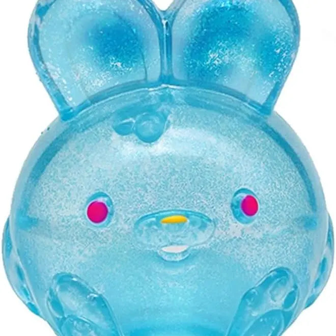 Soft Gel Filled Sensory Squeeze Toy, Stretchy Elastic Squishy Stress Relief Ball, Calming Anxiety Reducing Hand Fidget, Cute Relaxing Jelly Texture, Fun Portable Handheld Squeeze Toy Gift for All Ages
