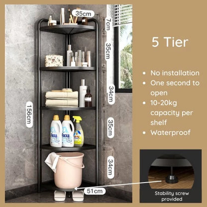 FoldRack™ Foldable Kitchen Storage Organizer