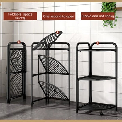 FoldRack™ Foldable Kitchen Storage Organizer